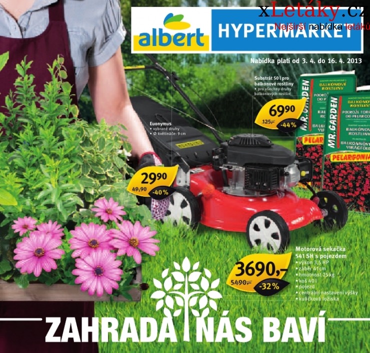leták Albert Hypermarket - zahrada akční leták strana 1 leták Albert Hypermarket - zahrada akční leták strana 1