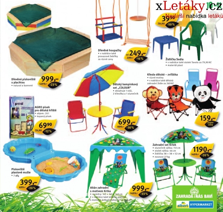 leták Albert Hypermarket - zahrada akční leták strana 1 leták Albert Hypermarket - zahrada akční leták strana 1