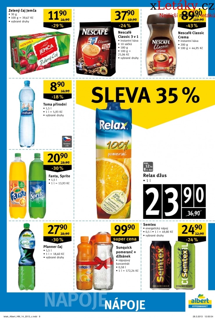 leták Albert Hypermarket akční leták strana 1 leták Albert Hypermarket akční leták strana 1
