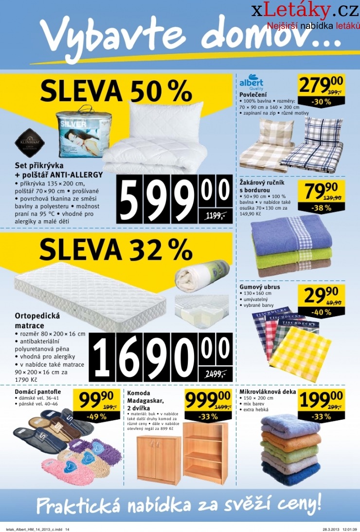 leták Albert Hypermarket akční leták strana 1 leták Albert Hypermarket akční leták strana 1
