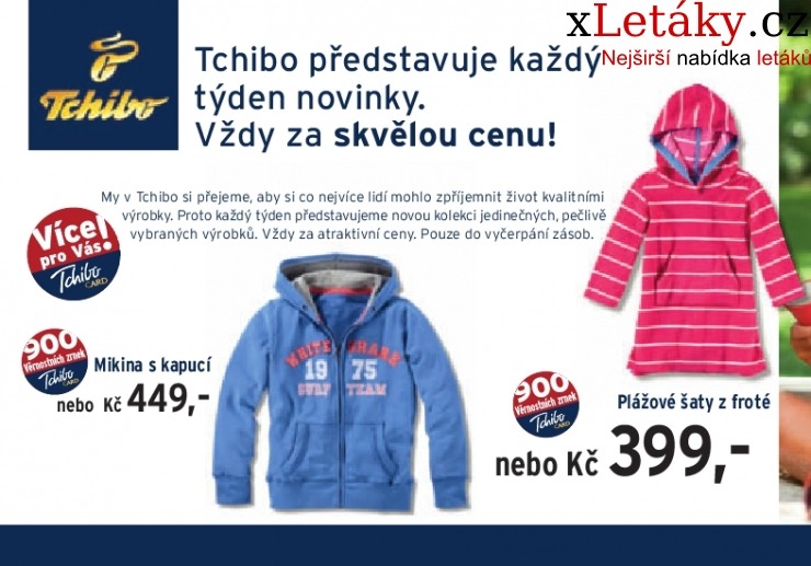 leták Tchibo leták strana 1 leták Tchibo leták strana 1