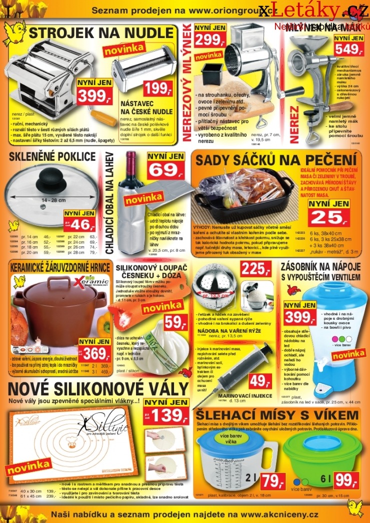 leták Orion leták strana 1 leták Orion leták strana 1