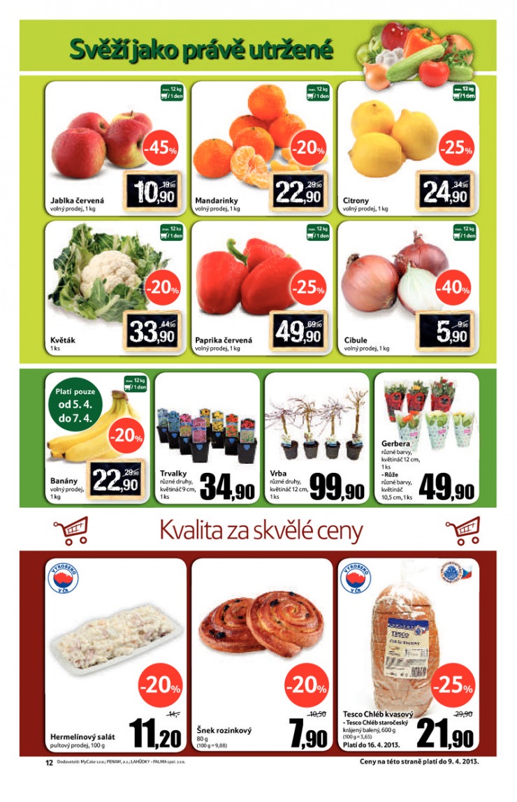 leták Tesco malé hypermarkety od 2.4.2013 strana 1 leták Tesco malé hypermarkety od 2.4.2013 strana 1