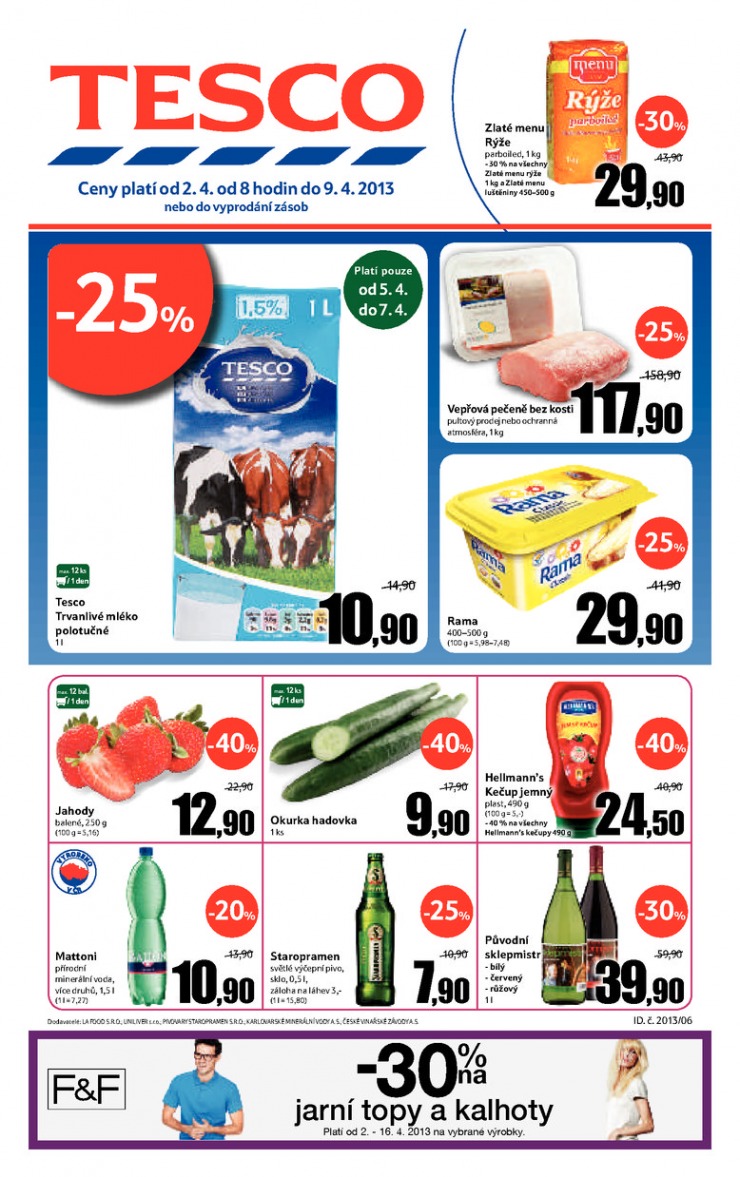 letk Tesco velk hypermarkety od 2.4.2013 strana 1