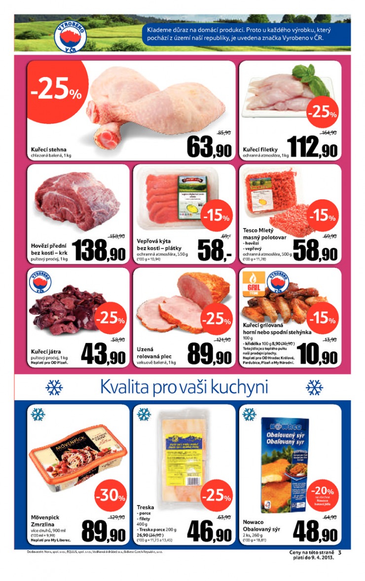 leták Tesco velké hypermarkety od 2.4.2013 strana 1 leták Tesco velké hypermarkety od 2.4.2013 strana 1