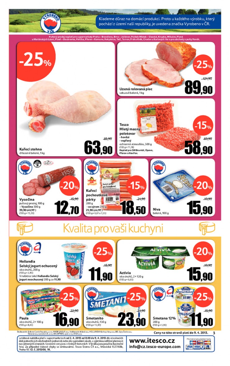 leták Tesco supermarkety od 2.4.2013 strana 1 leták Tesco supermarkety od 2.4.2013 strana 1