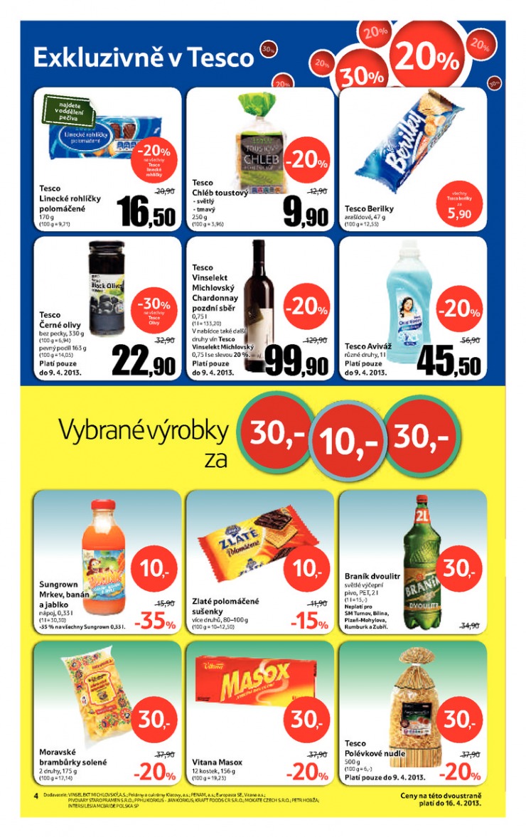 let�k Tesco supermarkety od 2.4.2013 strana 1