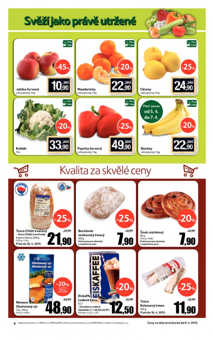 leták Tesco supermarkety od 2.4.2013 strana 1 leták Tesco supermarkety od 2.4.2013 strana 1