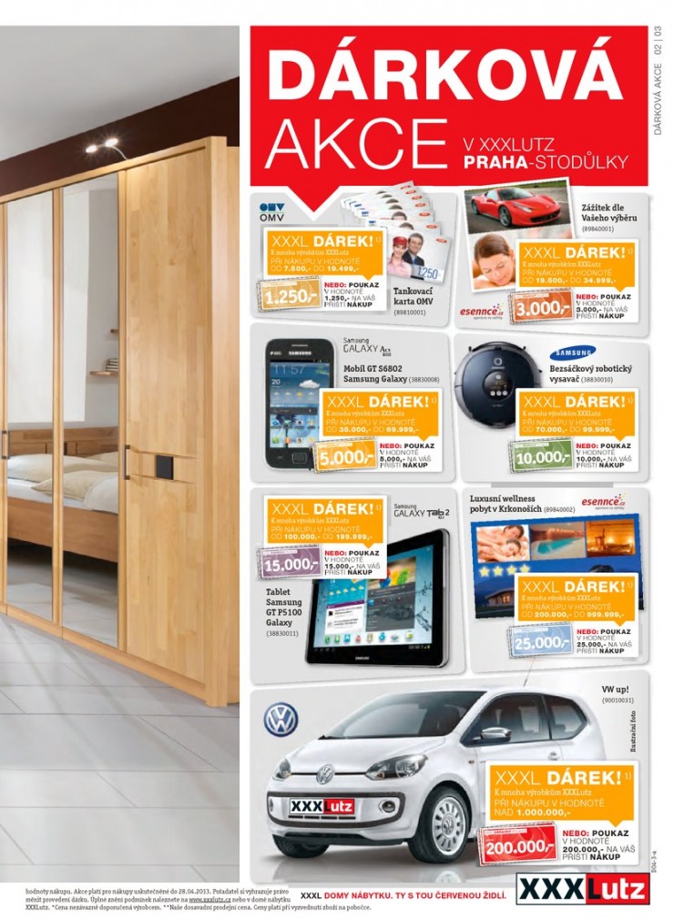 let�k XXXLutz Aktu�ln� prospekt od 1.4.2013 strana 1