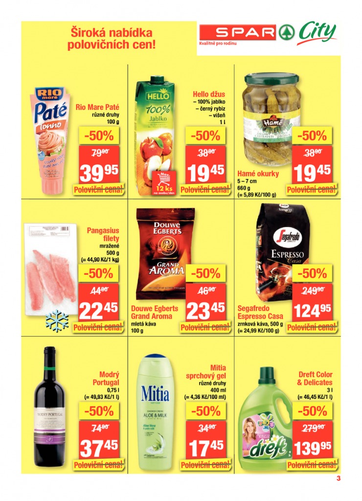 leták Interspar nabídka Spar City od 3.4.2013 strana 1 leták Interspar nabídka Spar City od 3.4.2013 strana 1