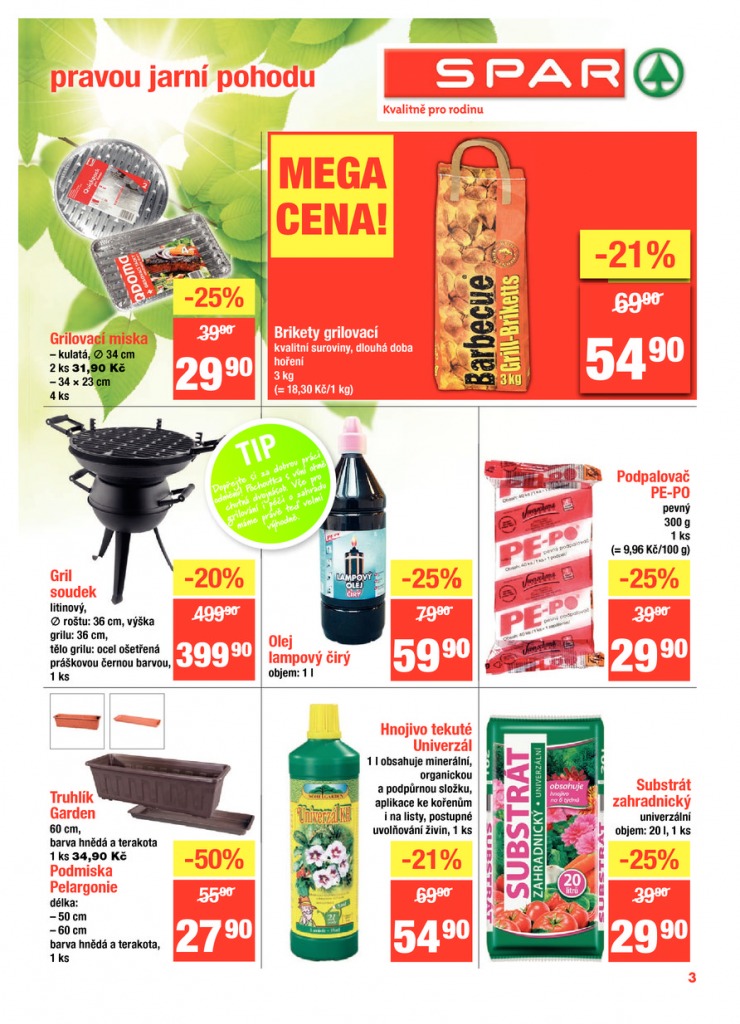leták Interspar nabídka Spar od 3.4.2013 strana 1 leták Interspar nabídka Spar od 3.4.2013 strana 1