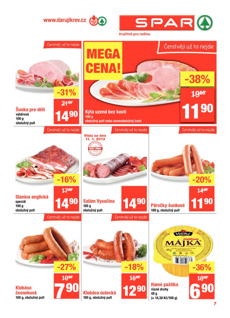 leták Interspar nabídka Spar od 3.4.2013 strana 1 leták Interspar nabídka Spar od 3.4.2013 strana 1