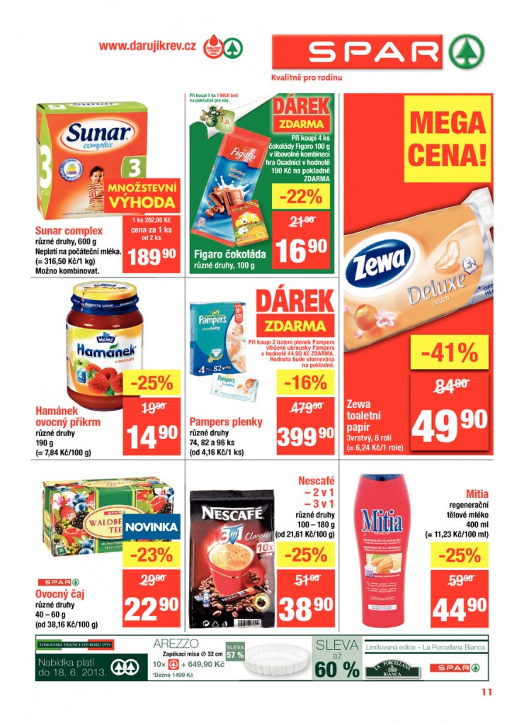 leták Interspar nabídka Spar od 3.4.2013 strana 1 leták Interspar nabídka Spar od 3.4.2013 strana 1