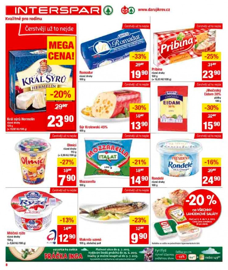leták Interspar Akční nabídka od 3.4.2013 strana 1 leták Interspar Akční nabídka od 3.4.2013 strana 1