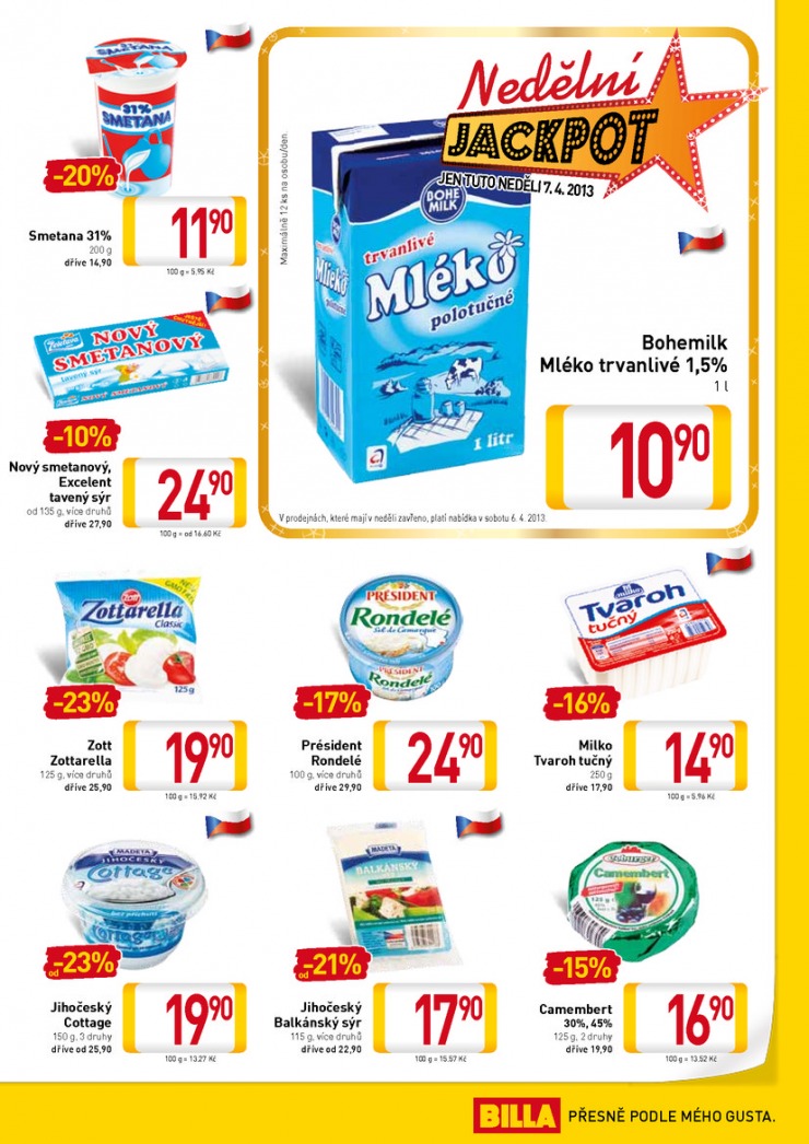 let�k Billa velk� od 3.4.2013 strana 1