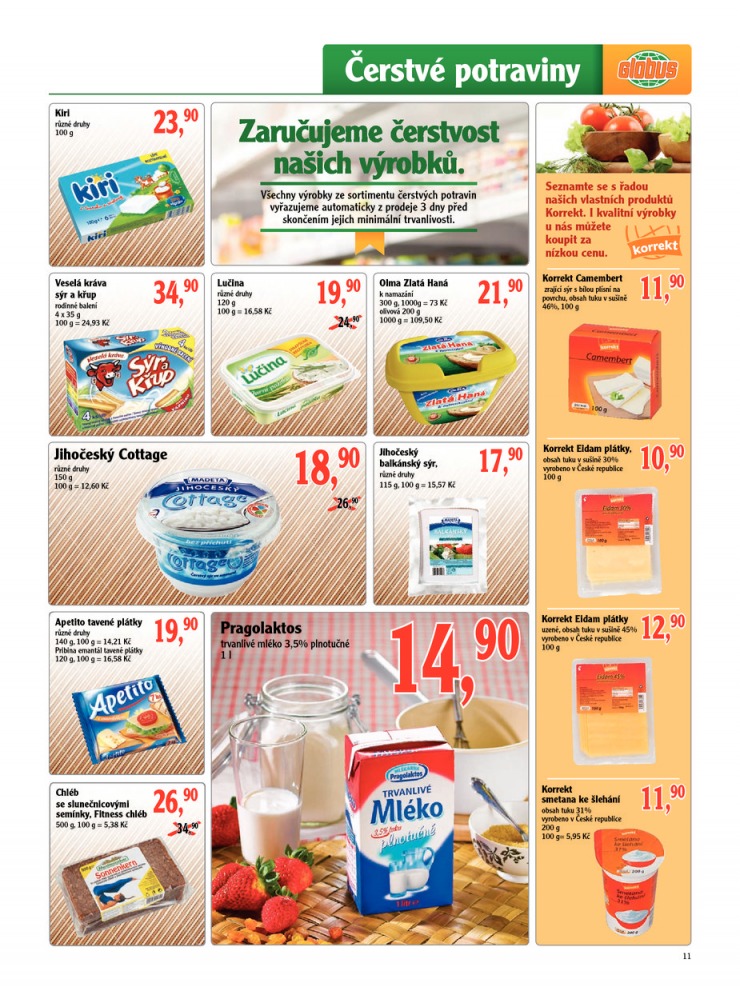 leták Globus Naše noviny od 4.4.2013  strana 1 leták Globus Naše noviny od 4.4.2013 strana 1