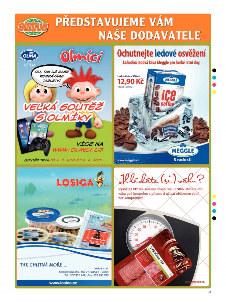 leták Globus Naše noviny od 4.4.2013  strana 1 leták Globus Naše noviny od 4.4.2013 strana 1