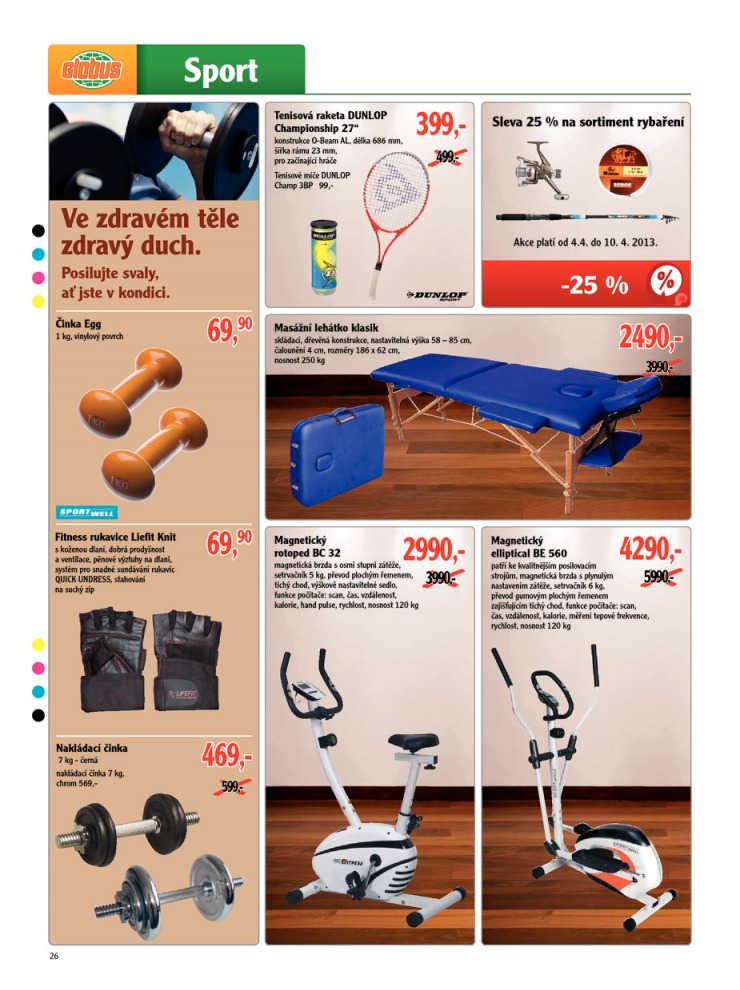 leták Globus Naše noviny od 4.4.2013  strana 1 leták Globus Naše noviny od 4.4.2013 strana 1