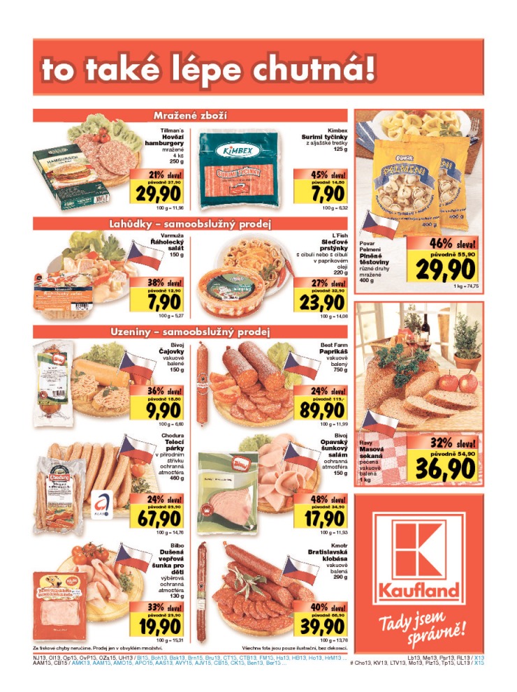 leták Kaufland nabídka od 4.4.2013 strana 1 leták Kaufland nabídka od 4.4.2013 strana 1