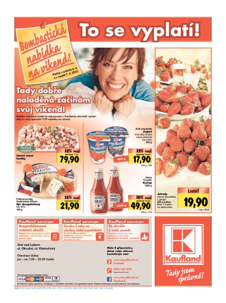 let�k Kaufland nab�dka od 4.4.2013 strana 1