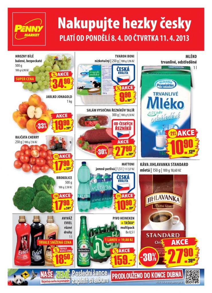 letk Penny Aktuln nabdka od 8.4.2013 strana 1