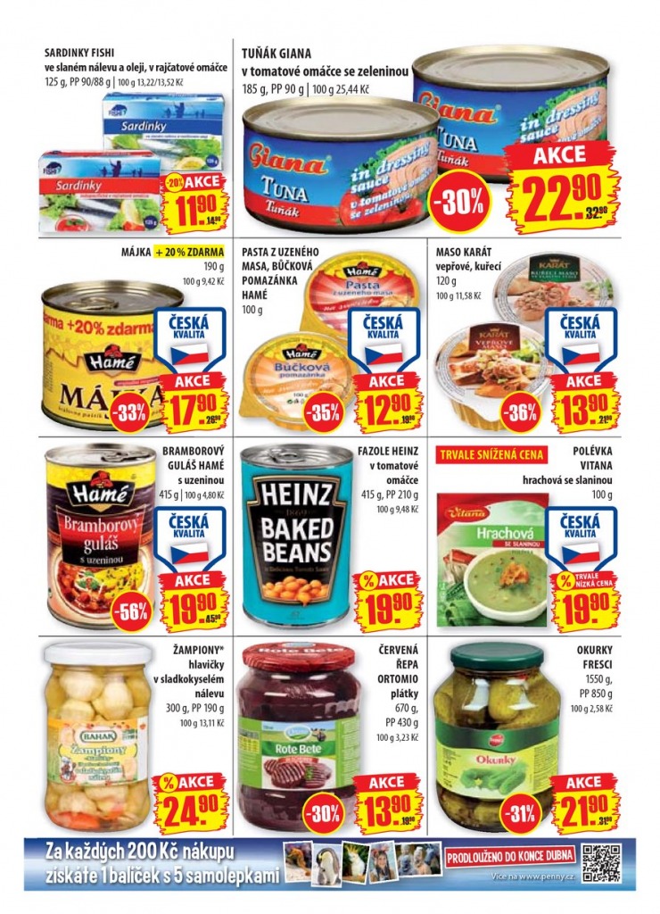 let�k Penny Aktu�ln� nab�dka od 8.4.2013 strana 1