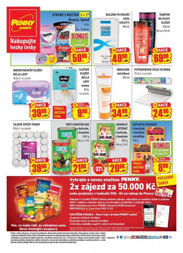 leták Penny Aktuální nabídka od 8.4.2013 strana 1 leták Penny Aktuální nabídka od 8.4.2013 strana 1