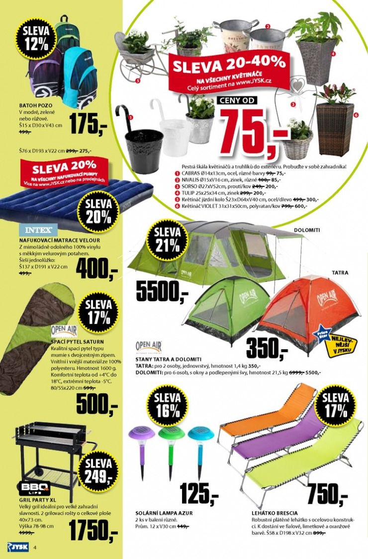 leták Jysk Nabídka týdne od 4.4.2013 strana 1 leták Jysk Nabídka týdne od 4.4.2013 strana 1