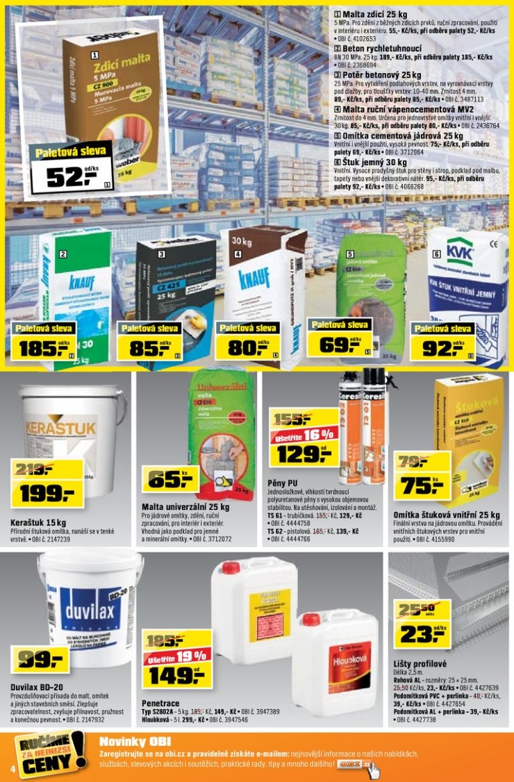 leták OBI Aktuální leták od 4.4.2013 strana 1 leták OBI Aktuální leták od 4.4.2013 strana 1