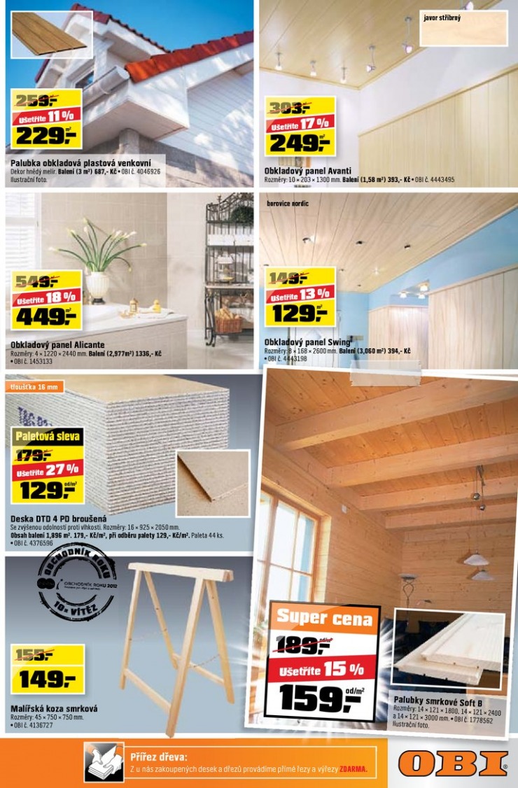 leták OBI Aktuální leták od 4.4.2013 strana 1 leták OBI Aktuální leták od 4.4.2013 strana 1
