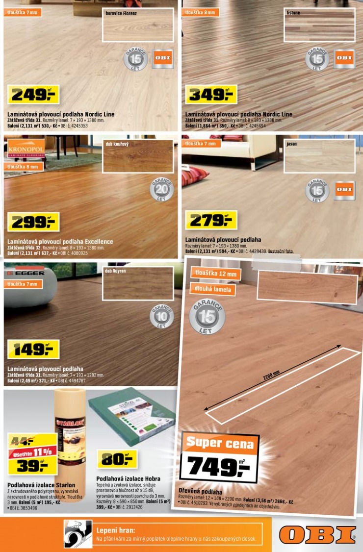 let�k OBI Aktu�ln� let�k od 4.4.2013 strana 1