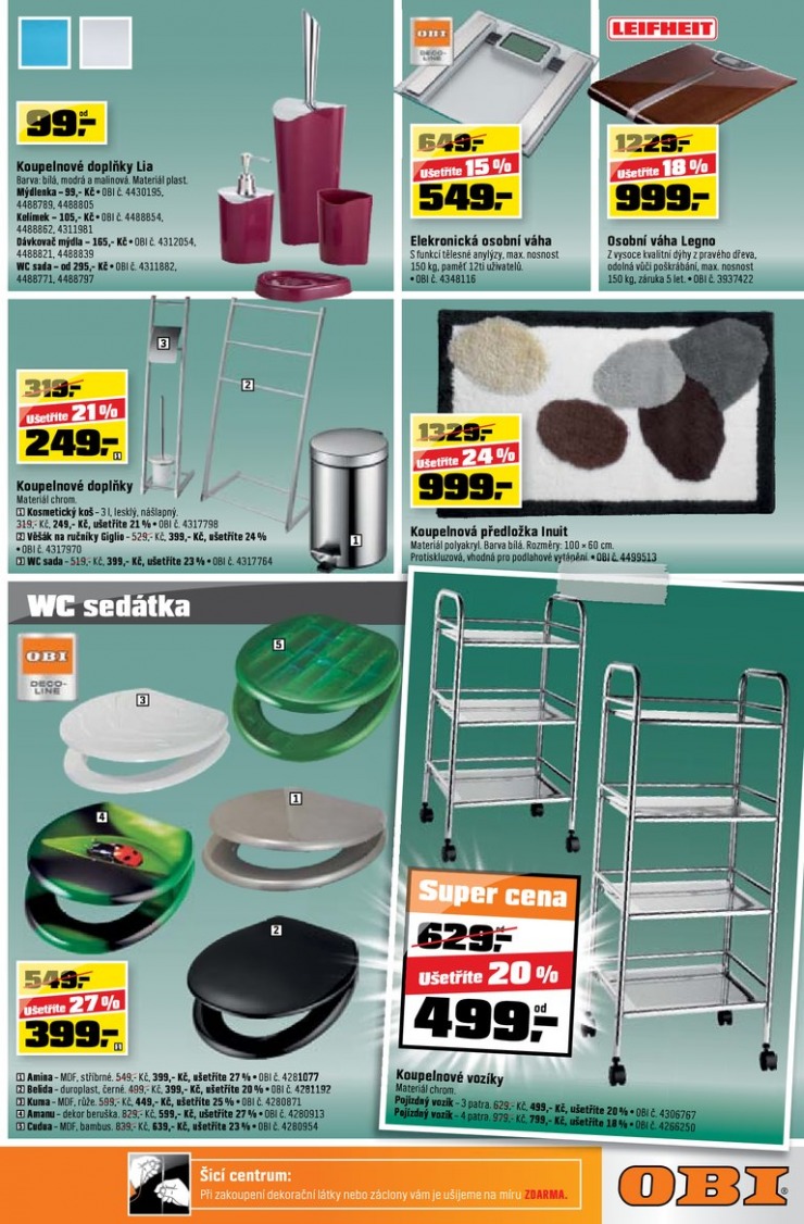 let�k OBI Aktu�ln� let�k od 4.4.2013 strana 1