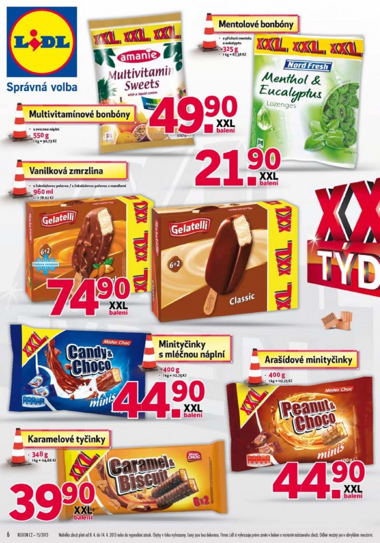 leták Lidl Akční nabídka od 8.4.2013 strana 1 leták Lidl Akční nabídka od 8.4.2013 strana 1