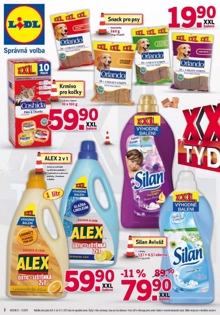 leták Lidl Akční nabídka od 8.4.2013 strana 1 leták Lidl Akční nabídka od 8.4.2013 strana 1