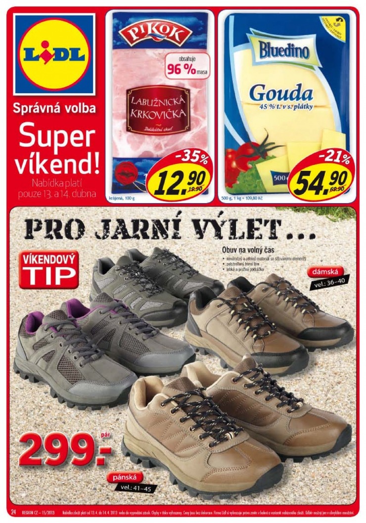 leták Lidl Akční nabídka od 8.4.2013 strana 1 leták Lidl Akční nabídka od 8.4.2013 strana 1