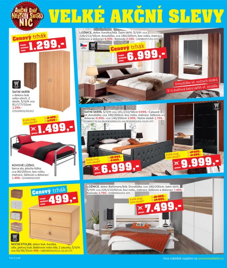 let�k Mobelix Aktu�ln� prospekt od 5.4.2013 strana 1