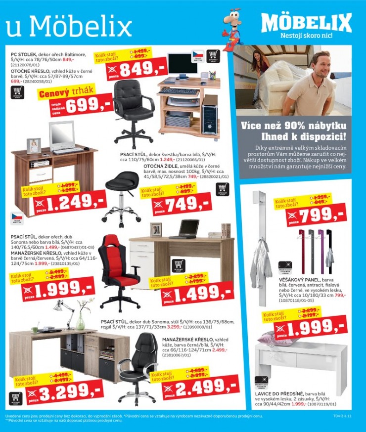 let�k Mobelix Aktu�ln� prospekt od 5.4.2013 strana 1