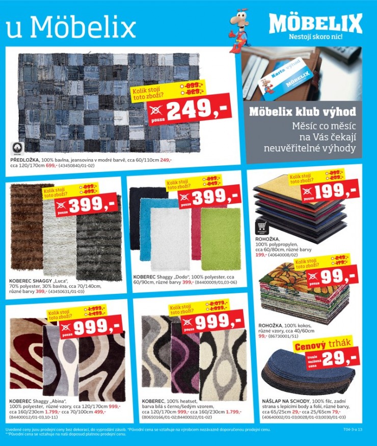 let�k Mobelix Aktu�ln� prospekt od 5.4.2013 strana 1