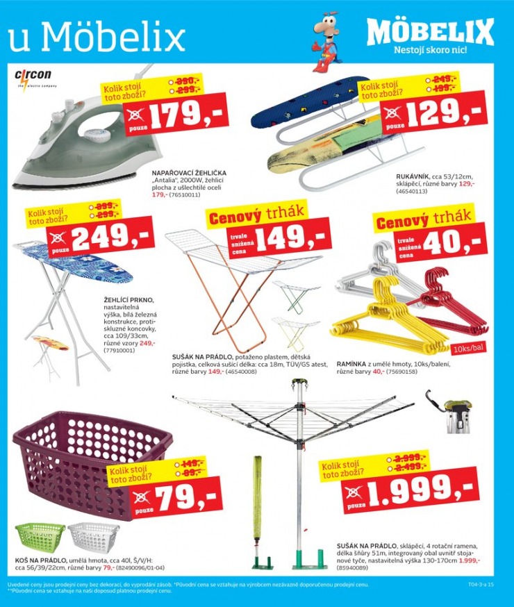 let�k Mobelix Aktu�ln� prospekt od 5.4.2013 strana 1