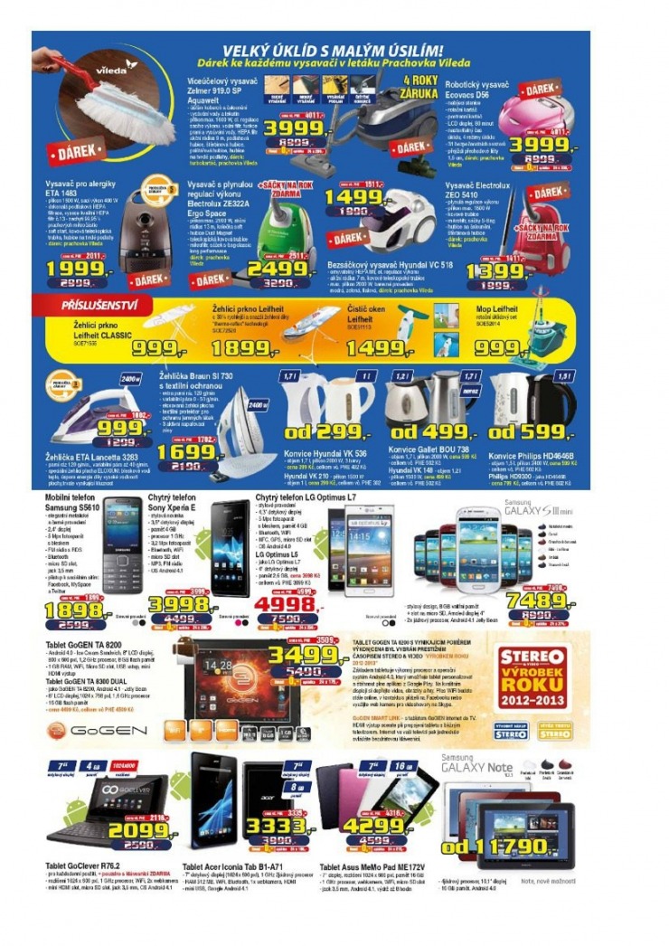 let�k Euronics Aktu�ln� let�k od 8.4.2013 strana 1