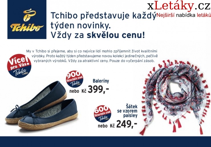 leták Tchibo leták strana 1 leták Tchibo leták strana 1