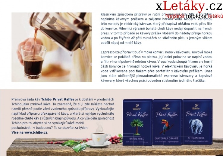 leták Tchibo leták strana 1 leták Tchibo leták strana 1