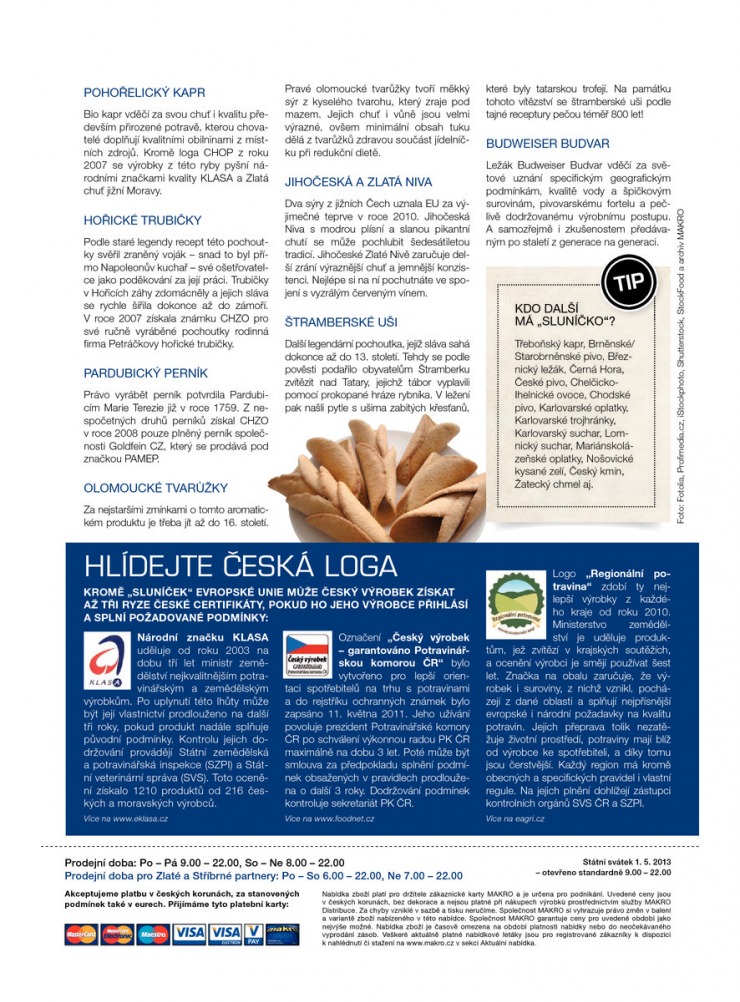 leták Makro Epikure od 10.4.2013 strana 1 leták Makro Epikure od 10.4.2013 strana 1