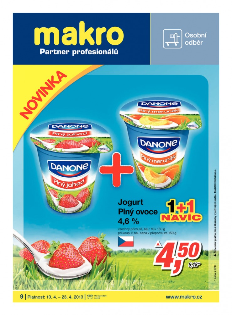 letk Makro Potraviny od 10.4.2013 strana 1