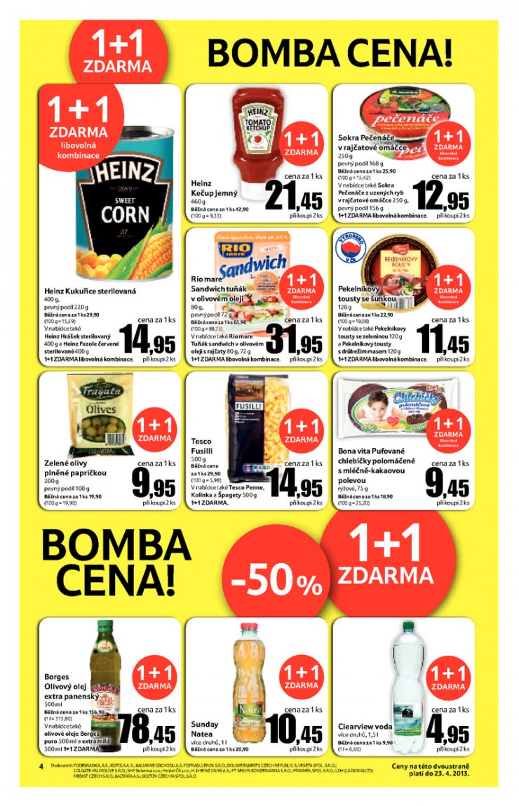 leták Tesco malé hypermarkety od 10.4.2013 strana 1 leták Tesco malé hypermarkety od 10.4.2013 strana 1