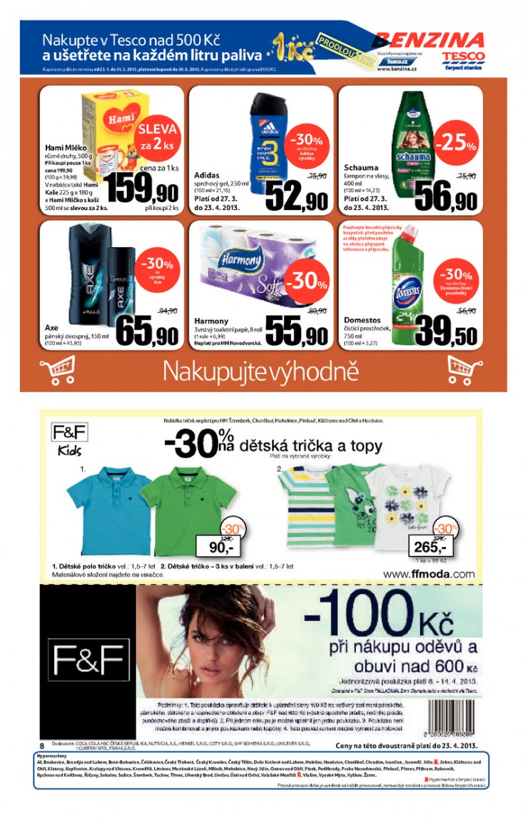 leták Tesco malé hypermarkety od 10.4.2013 strana 1 leták Tesco malé hypermarkety od 10.4.2013 strana 1