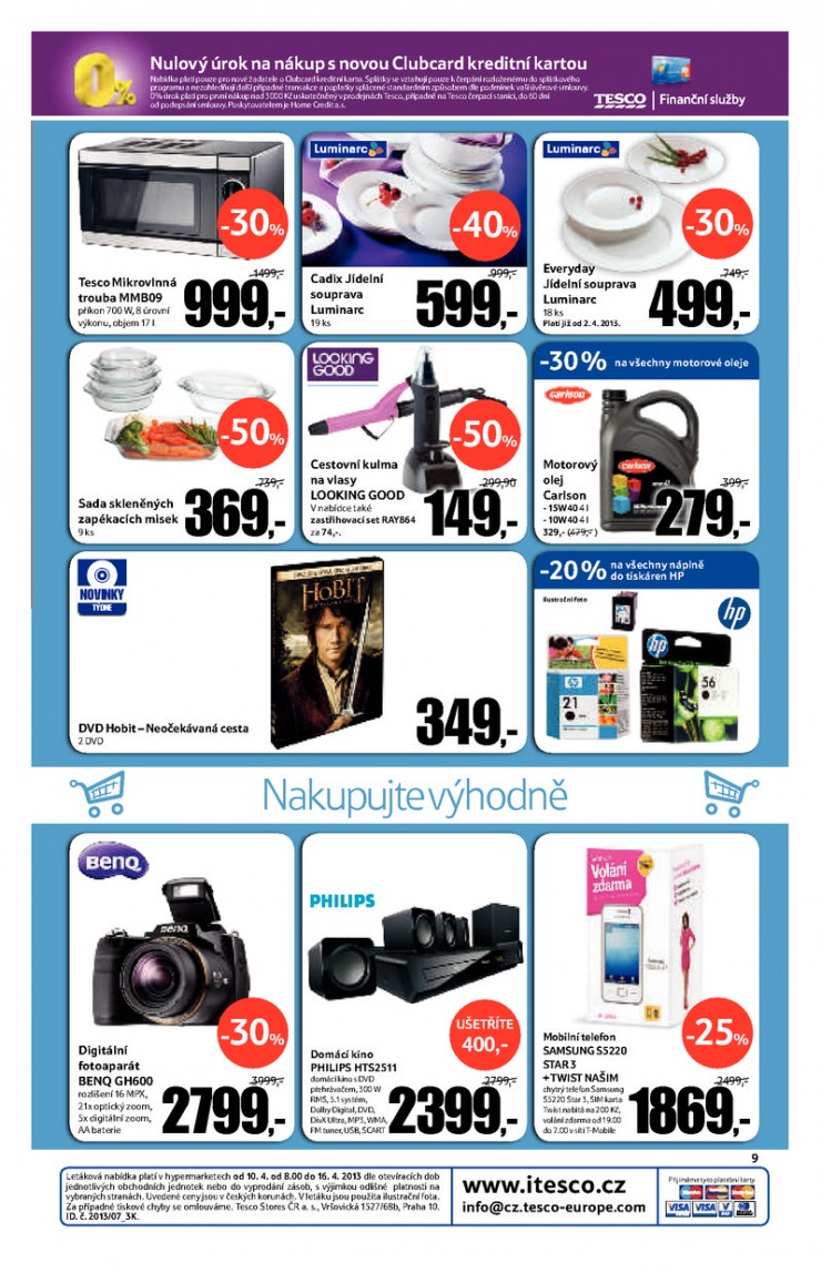 leták Tesco malé hypermarkety od 10.4.2013 strana 1 leták Tesco malé hypermarkety od 10.4.2013 strana 1