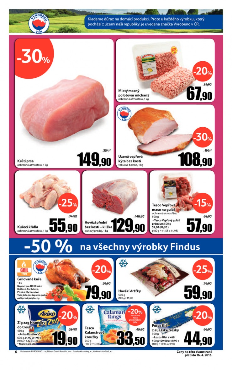 leták Tesco velké hypermarkety od 10.4.2013 strana 1 leták Tesco velké hypermarkety od 10.4.2013 strana 1