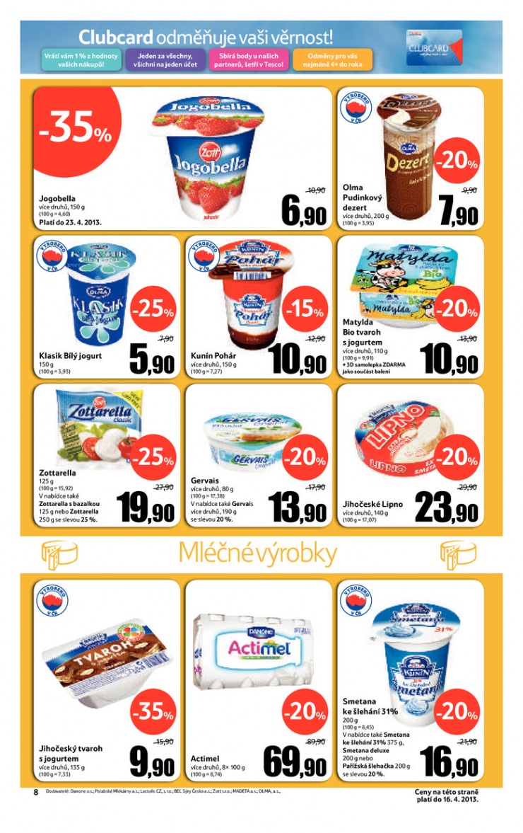 leták Tesco velké hypermarkety od 10.4.2013 strana 1 leták Tesco velké hypermarkety od 10.4.2013 strana 1