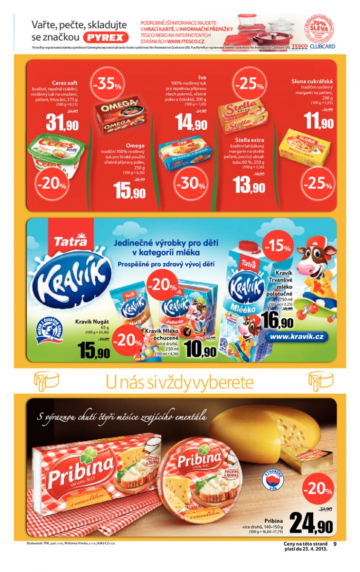 leták Tesco velké hypermarkety od 10.4.2013 strana 1 leták Tesco velké hypermarkety od 10.4.2013 strana 1